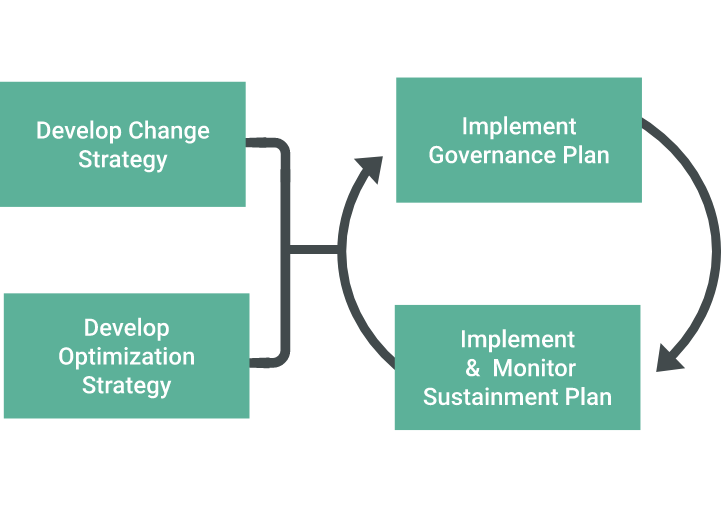 Leverage to Sustain flowchart